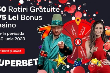 Superbet - 550 Rotiri Gratuite + bonus casino 75 RON