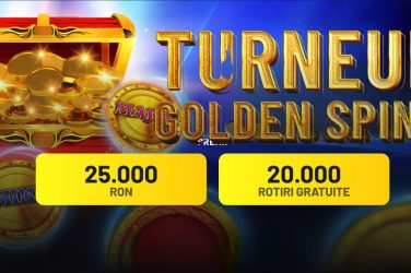 Maxbet - Turneul Golden Spins imparte premii fabuloase