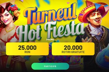 Maxbet - 25.000 LEI se impart la Turneul Hot Fiesta