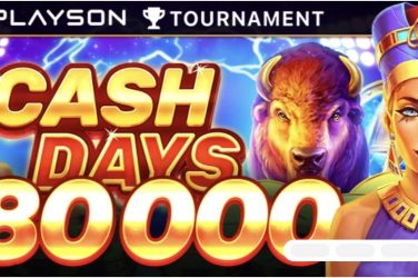 Netbet - 500 de premii cash la Turneul Playson Cashdays