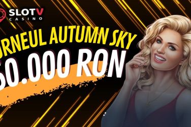 SlotV Casino pune la joc 50.000 RON la Turneul Autumn Sky